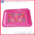 Large shallow plastic fast food trays/plastic tray in food grade